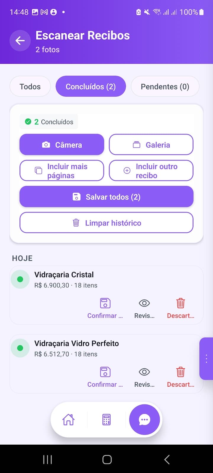 Tela 5 do app GlassIA