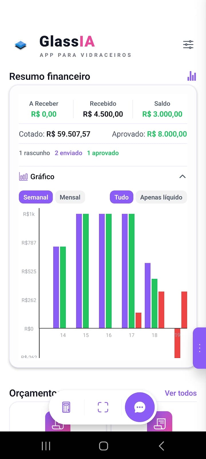 Tela 8 do app GlassIA